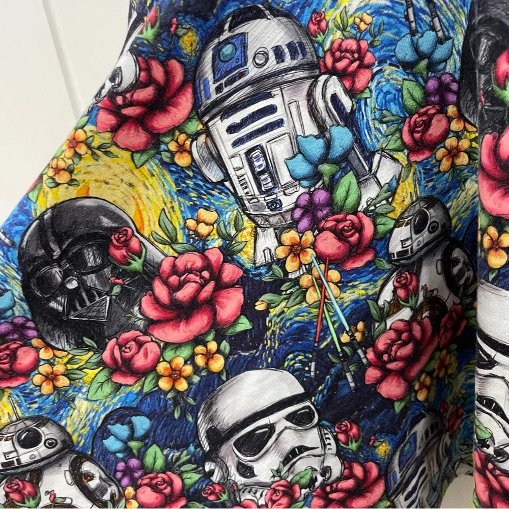 Star Wars Girls Dress Size 5. Little Stitches Shop on Etsy. Custom. Fit & Flare - Picture 2 of 7